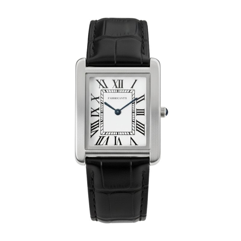 VORO® Bergamo · 34mm — Argent Obsidienne