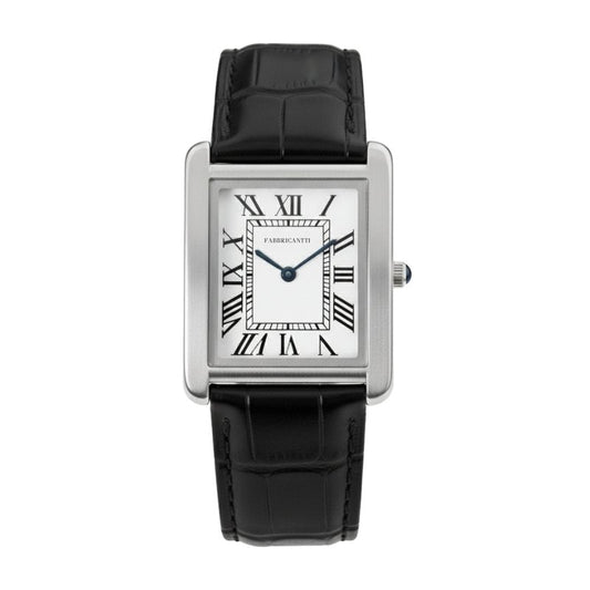 VORO® Bergamo · 34mm — Argent Obsidienne